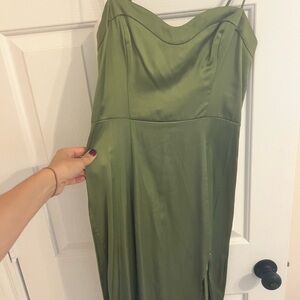Abercrombie & Fitch Olive Green Dress